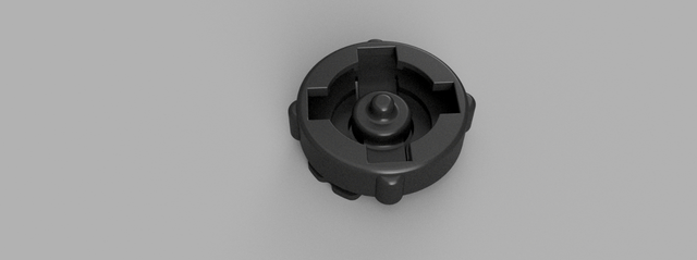 Lezyne GPS to Garmin Adaptor - Cycling 3D Printed Stem Mount