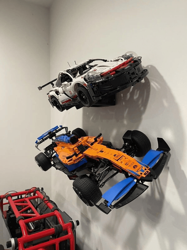 LEGO Technic Porsche 911 RSR Wall Mount car stand For (42096) Display Car
