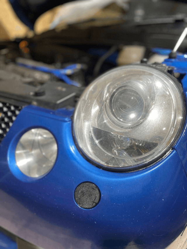 VW Lupo GTI Headlight Headlamp Washer Jets Cleaners Caps 3D Volkswagen