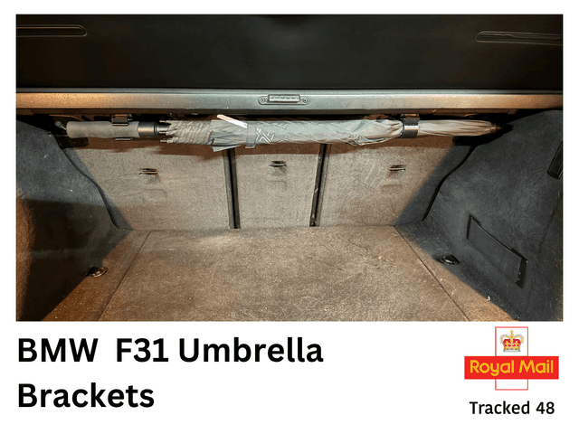 BMW F31 Umbrella Mount Brackets (x2) For Parcelshelf 3D Printed