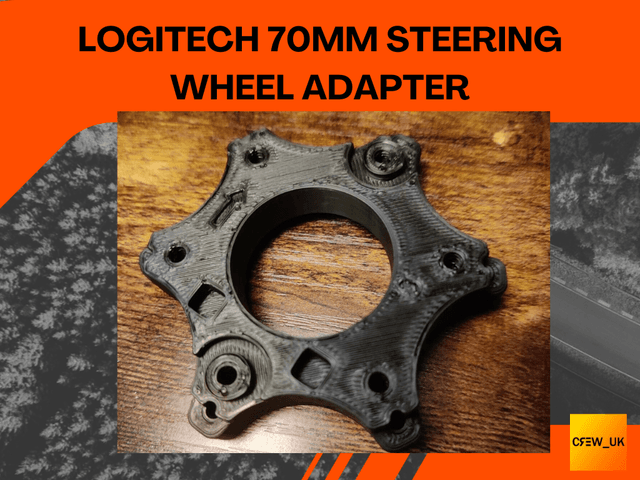Logitech G923 G920 G29 G27 G25 70mm Steering Wheel Adapter MOD
