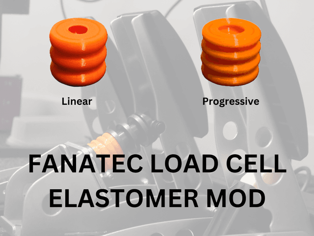 FANATEC CSL – ELASTOMER BRAKE MOD [CSL PEDALS LC / ELITE LC] (PC, PS4, PS5, XBOX)